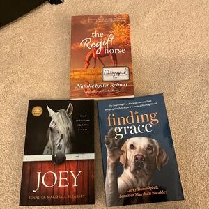Horse and dogs books - The Regift Horse, Joey, and Finding Grace